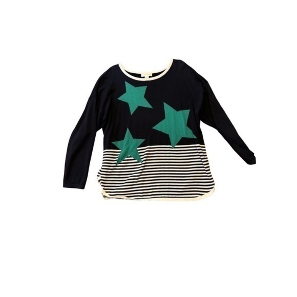 Christopher and Banks striped star sweater